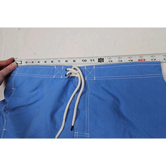 Polo Ralph Lauren Board Shorts Men's Large Bright Blue Mesh Lined Swimming - Picture 5 of 10